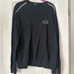 Armani Exchange Black Sweater large